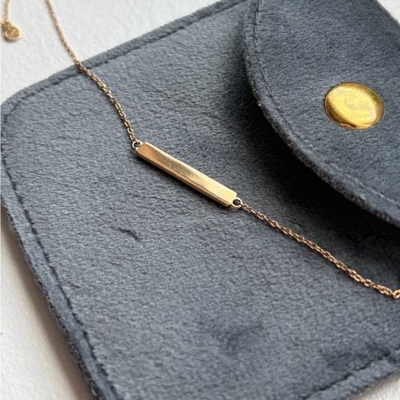 Mejuri Diamond Bar Bracelet - Picture 4 of 5